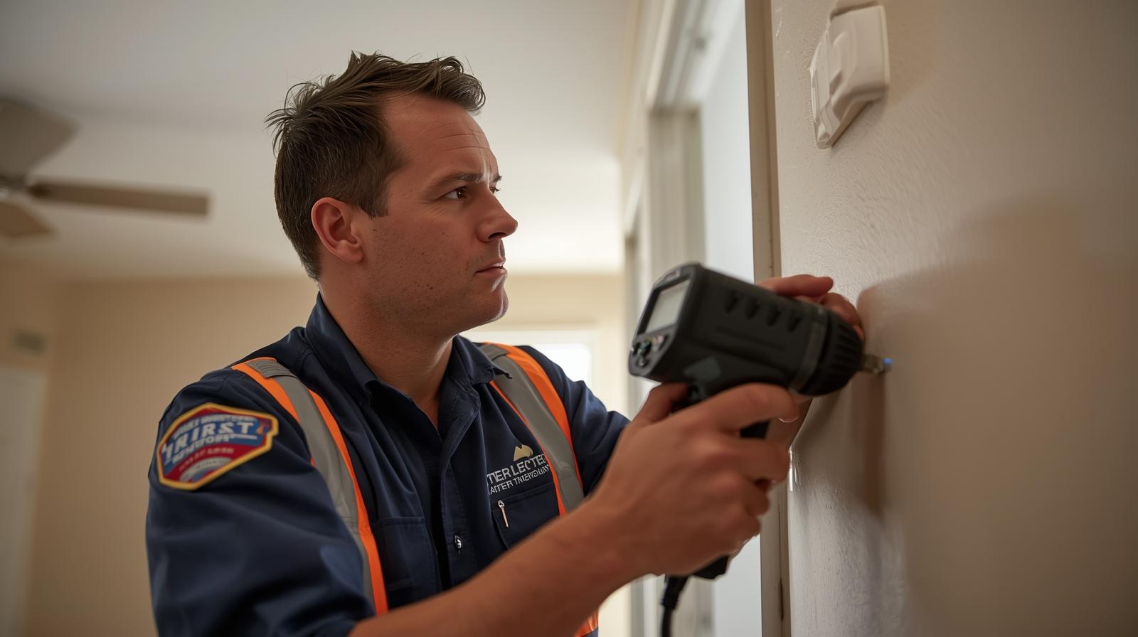 كشف تسربات المياه في : دليل شامل لفحص وإصلاح التسربات بدون تكسير